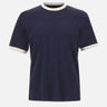 ELEVENTY T-shirt con profili a righe BLUE Uomo 