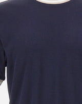ELEVENTY T-shirt con profili a righe BLUE Uomo 