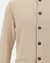 ELEVENTY Cardigan in cotone BEIGE Uomo 