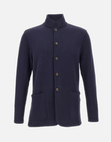 ELEVENTY Cardigan in cotone BLUE Uomo 