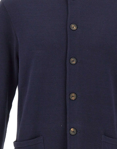 ELEVENTY Cardigan in cotone BLUE Uomo 