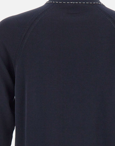 Maglia con profili a contrasto M76MAGM28 MAG0M0151101 ELEVENTY 