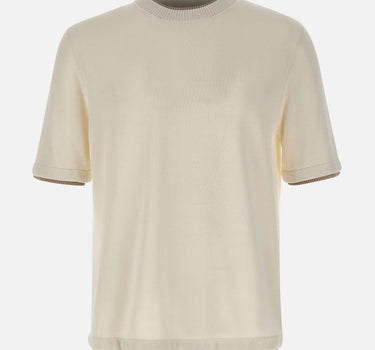ELEVENTY Maglia a maniche corte WHITE Uomo 