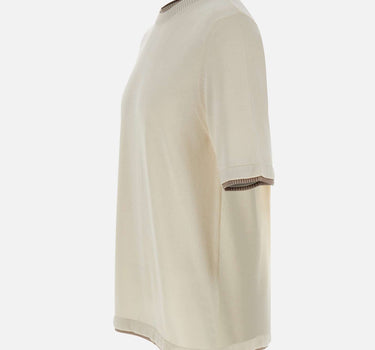 ELEVENTY Maglia a maniche corte WHITE Uomo 