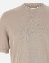 ELEVENTY Maglia a maniche corte BEIGE Uomo 