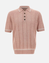 Polo in misto cotone e lino M76MAGM42 MAG0M018991301 ELEVENTY 