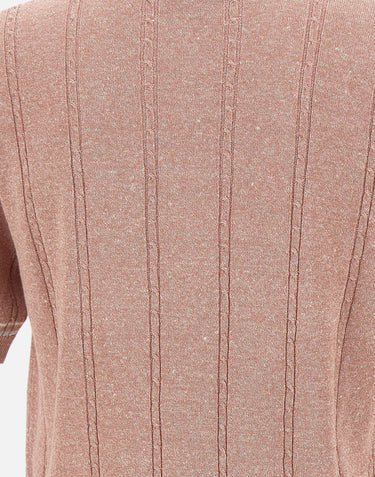 Polo in misto cotone e lino M76MAGM42 MAG0M018991301 ELEVENTY 