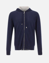 Felpa full zip in misto lana M76MAGM69 MAG0M0431102 ELEVENTY 