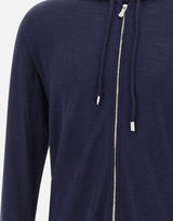 Felpa full zip in misto lana M76MAGM69 MAG0M0431102 ELEVENTY 