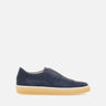 ELEVENTY Sneakers slip-on in pelle scamosciata BLUE Uomo 
