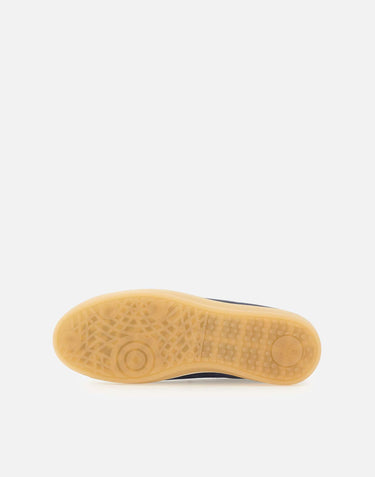 ELEVENTY Sneakers slip-on in pelle scamosciata BLUE Uomo 