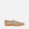 ELEVENTY Mocassini in pelle scamosciata BEIGE Uomo 