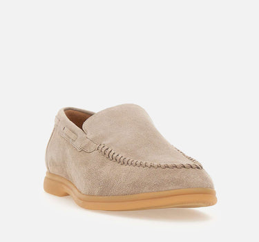 ELEVENTY Mocassini in pelle scamosciata BEIGE Uomo 