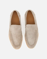 ELEVENTY Mocassini in pelle scamosciata BEIGE Uomo 