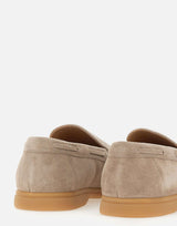 ELEVENTY Mocassini in pelle scamosciata BEIGE Uomo 