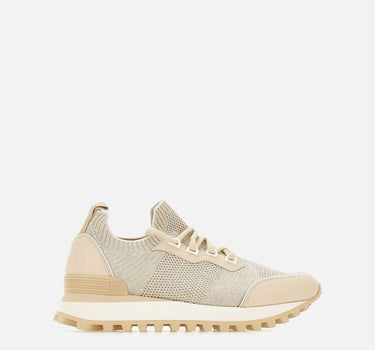ELEVENTY Sneakers in maglia e pelle BEIGE Uomo 
