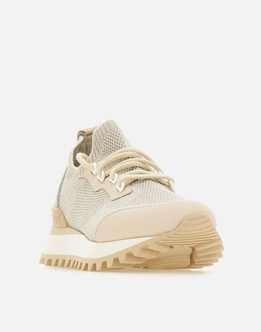 ELEVENTY Sneakers in maglia e pelle BEIGE Uomo 