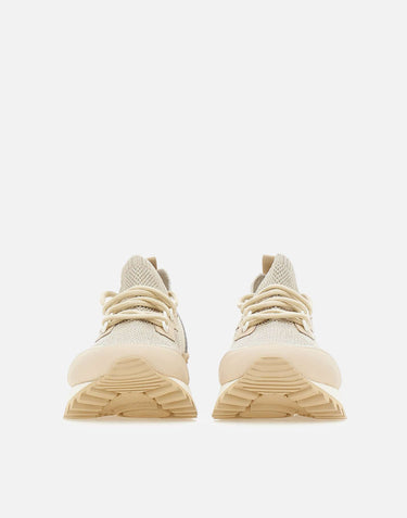 ELEVENTY Sneakers in maglia e pelle BEIGE Uomo 