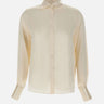 ELEVENTY Camicia in seta WHITE Donna 