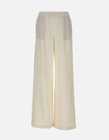 Pantaloni in misto lino con lurex M80PANG12 TES0M06800 ELEVENTY 