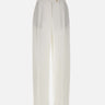 ELEVENTY Pantaloni palazzo in cotone WHITE Donna 