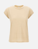 ELEVENTY T-shirt con finitura metallizzata BEIGE Donna 