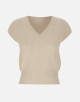 Maglia smanicata in cotone M81MAGM33 MAG0M02300 ELEVENTY 