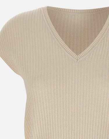 Maglia smanicata in cotone M81MAGM33 MAG0M02300 ELEVENTY 