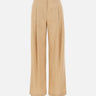 ELEVENTY Pantaloni palazzo in misto lino e lana BEIGE Donna 