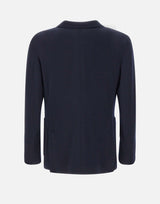 ELEVENTY Blazer "Iconic Soft Jacket" BLUE Uomo 