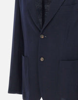 ELEVENTY Blazer "Iconic Soft Jacket" BLUE Uomo 