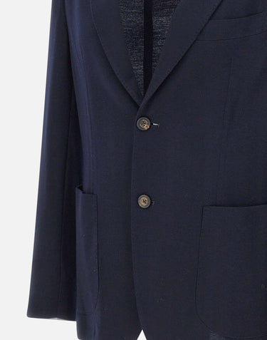 ELEVENTY Blazer "Iconic Soft Jacket" BLUE Uomo 