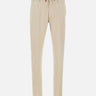 ELEVENTY Pantaloni in misto cotone elasticizzati BEIGE Uomo 