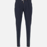 ELEVENTY Pantaloni in misto cotone elasticizzati BLUE Uomo 