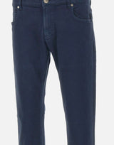 ELEVENTY Pantalone cinque tasche in cotone BLUE Uomo 