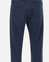 ELEVENTY Pantalone cinque tasche in cotone BLUE Uomo 