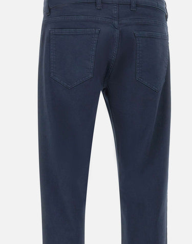 ELEVENTY Pantalone cinque tasche in cotone BLUE Uomo 