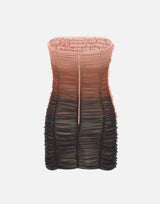 Mini abito in tulle degradé AB83062E3 FF1 ELISABETTA FRANCHI 