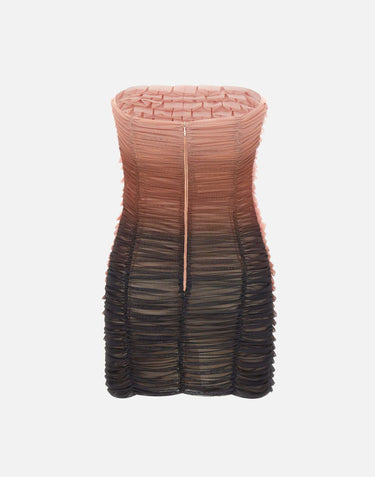 Mini abito in tulle degradé AB83062E3 FF1 ELISABETTA FRANCHI 