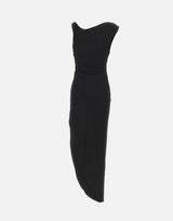 Abito in jersey crêpe con spallina gioiello AB90661E2 110 ELISABETTA FRANCHI 