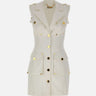 Abito in gabardina di cotone con tasconi AB92861E3 360 ELISABETTA FRANCHI 