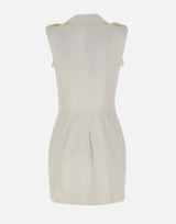Abito in gabardina di cotone con tasconi AB92861E3 360 ELISABETTA FRANCHI 