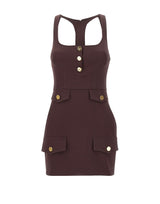 Mini abito in drill AB96962E2 644 ELISABETTA FRANCHI 