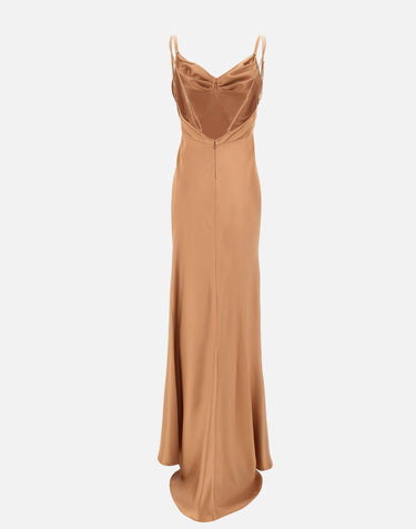 Abito Red Carpet in raso ABR3362E2 EV8 ELISABETTA FRANCHI 