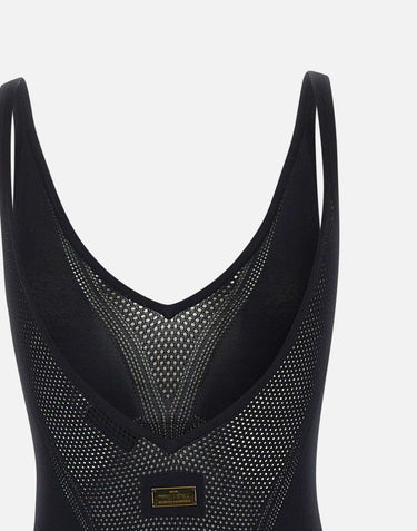 Body in maglia traforata BK80W61E2 110 ELISABETTA FRANCHI 