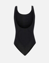 Body in maglia con logo stampato BK81Q61E2 110 ELISABETTA FRANCHI 