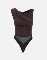 Body in jersey con spalla gioiello BO01361E2 EV9 ELISABETTA FRANCHI 