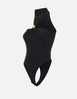 Body in jersey crêpe con dettaglio gioiello BO01761E2 110 ELISABETTA FRANCHI 