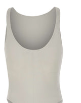 Body in jersey crêpe con dettagli logo BO03462E2 360 ELISABETTA FRANCHI 