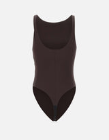 Body in jersey crêpe con dettagli logo BO03462E2 EV9 ELISABETTA FRANCHI 